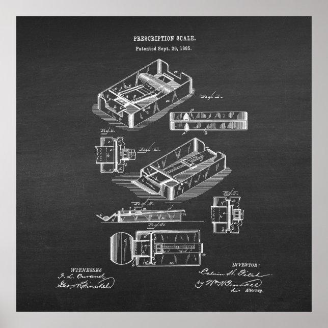 Pharmacy Decor Skriv ut nr 6 Farmacepresentant Poster (Framsidan)