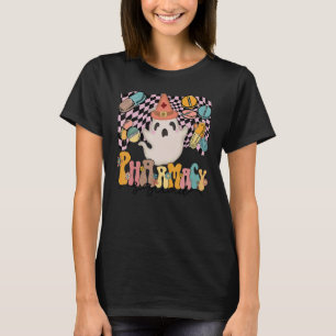 Pharmacy Halloween Pharmacy Squad Cute Ghost Spook T Shirt