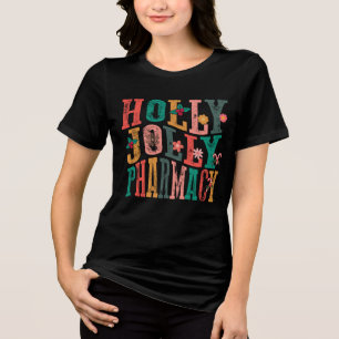 Pharmacy jul Holly Jolly T Shirt