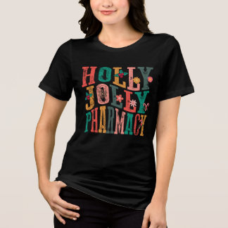 Pharmacy jul Holly Jolly T Shirt
