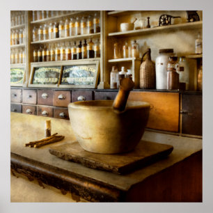 Pharmacy - källan till huvudvärk poster
