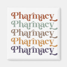 Pharmacy Retro farmaceutisk farmaceut Student Gift Magnet