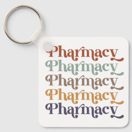 Pharmacy Retro farmaceutisk farmaceut Student Gift Nyckelring