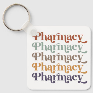 Pharmacy Retro farmaceutisk farmaceut Student Gift Nyckelring