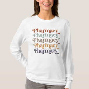 Pharmacy Retro farmaceutisk farmaceut Student Gift T Shirt