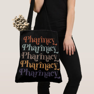 Pharmacy Retro farmaceutisk farmaceut Student Gift Tygkasse