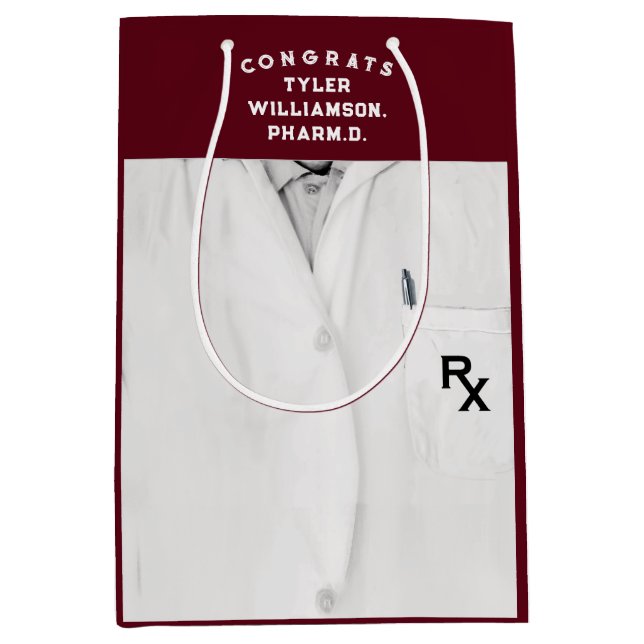 Pharmacy School Studenten Medium Gift Bag (Framsidan)