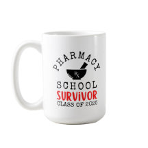 Pharmacy School Survivor Mugg klass