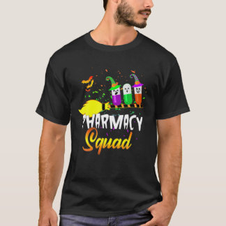 Pharmacy Squad Funny Halloween Souvenirs T Shirt