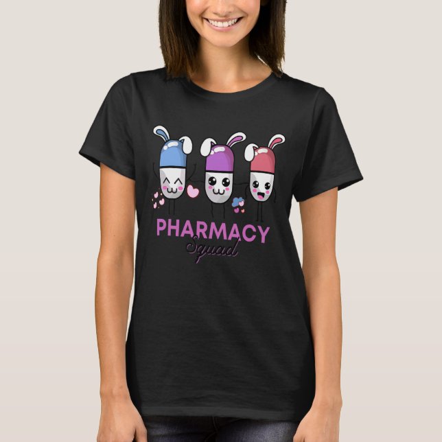 Pharmacy Squad Pills Pharmacist Life Christian T Shirt (Framsida)