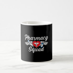 Pharmacy Squad Technician Medicine Tech Pharmaci Kaffemugg