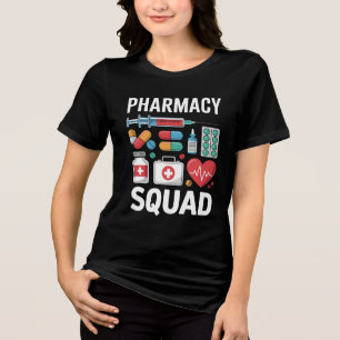 Pharmacy Squad World Pharmacist Day Medical Design T Shirt