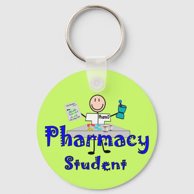 Pharmacy Student Gifts Nyckelring (Framsida)
