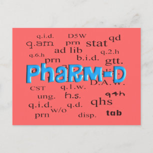 Pharmacy Student Pharm-D-presenter Vykort