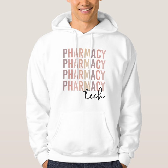 Pharmacy Tech | Apotekstekniker Hoodie (Framsida)