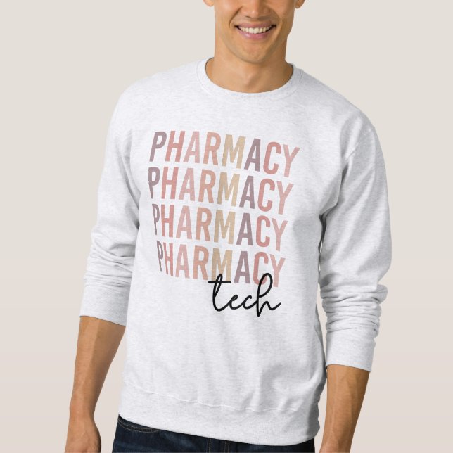 Pharmacy Tech | Apotekstekniker Lång Ärmad Tröja (Framsida)