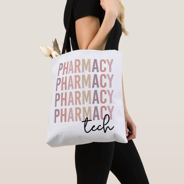 Pharmacy Tech | Apotekstekniker Tygkasse (Närbild)