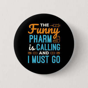 Pharmacy Tech Funny Pharm ringer Knapp
