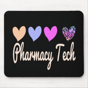Pharmacy Tech Technician Gift Hearts Musmatta