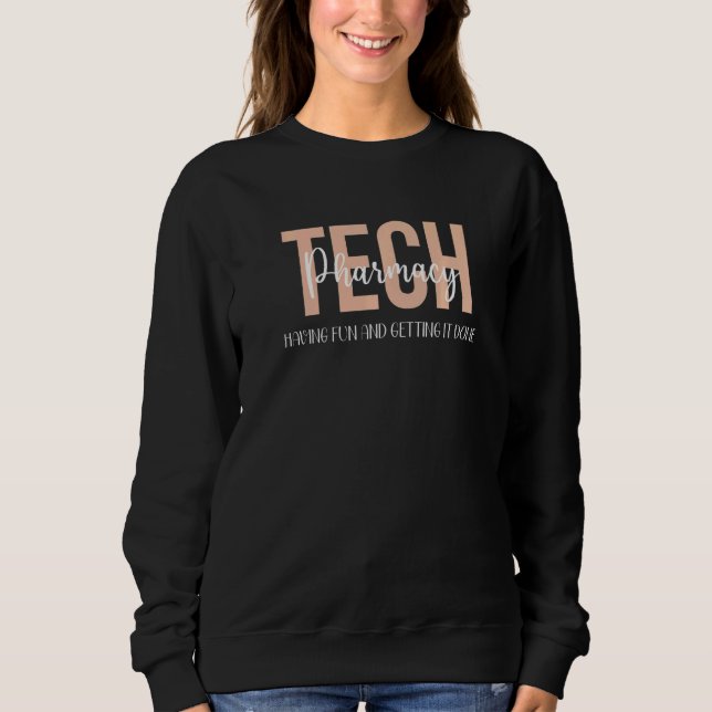 Pharmacy Tech Week Technician Appreciation Having  T Shirt (Framsida)