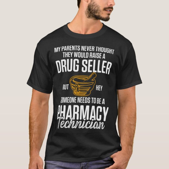 Pharmacy Technician Auktoriserad Pharma Tech Pullo T Shirt (Framsida)