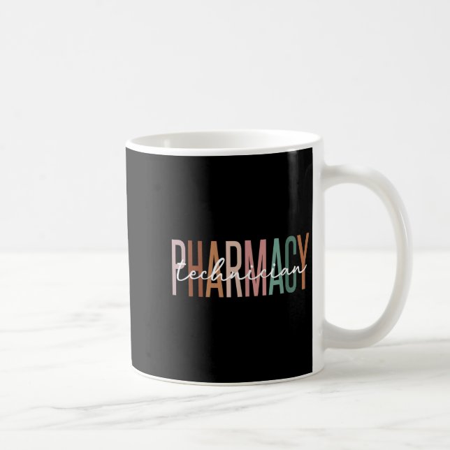 Pharmacy Technician Certified Pharm Tech Pharmacis Kaffemugg (Höger)