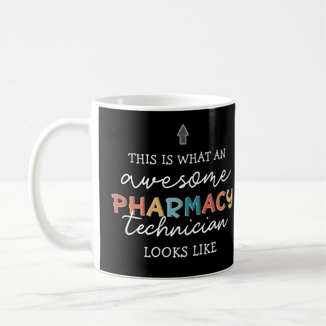 Pharmacy Technician Fantastisk Pharmacy Tech Funny Kaffemugg (Vänster)