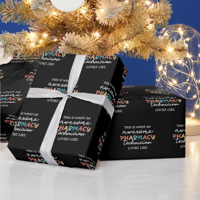 Pharmacy Technician Fantastisk Pharmacy Tech Funny Presentpapper (Helgdagar)