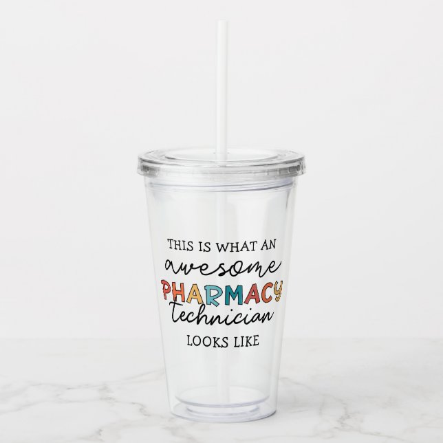 Pharmacy Technician Fantastisk Pharmacy Tech Funny Take Away Mugg (Framsida)