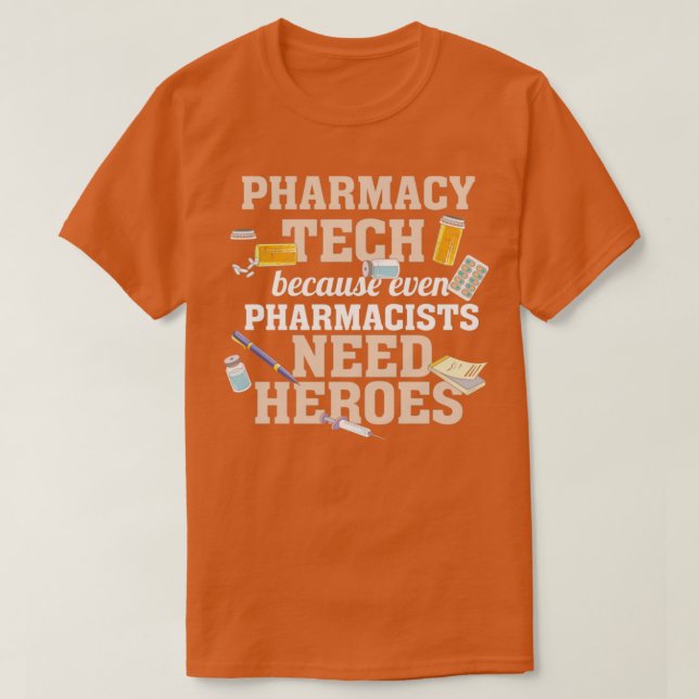 Pharmacy Technician I Pharmacy Tech Shirt I Pharma T (Design framsida)