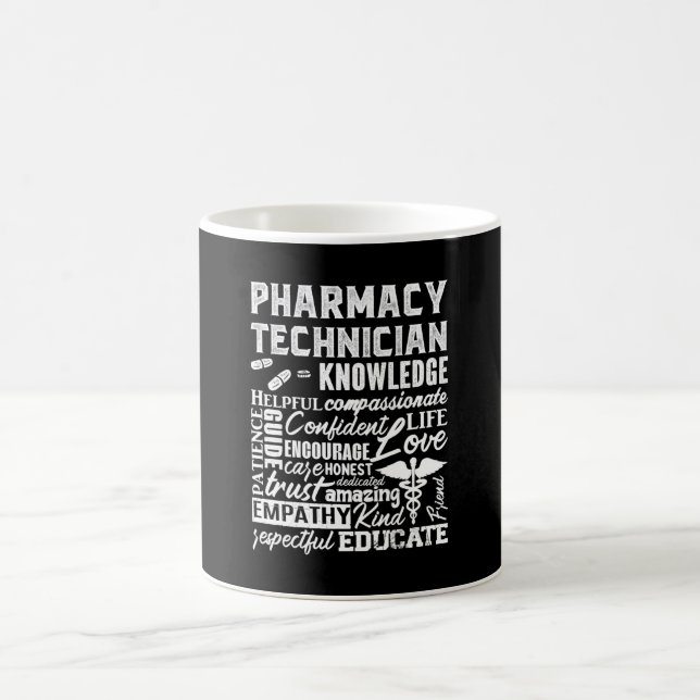Pharmacy Technician Quote Medicine Pharmacist Kaffemugg (Center)