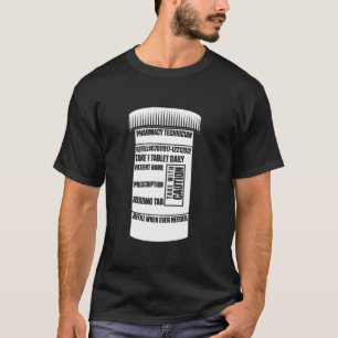Pharmacy Technician Refill Auktoriserad Pharma Tec T Shirt