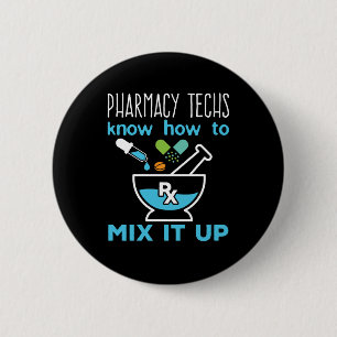Pharmacy Techs vet hur man blandar ihop det Knapp