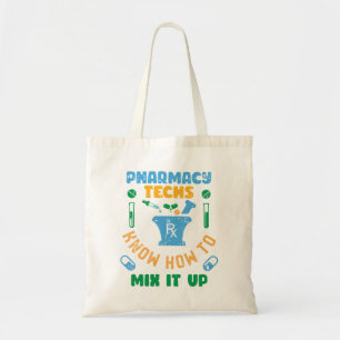 Pharmacy Techs vet hur man blandar ihop det Tygkasse