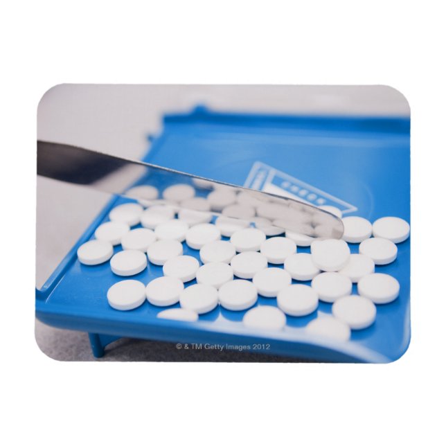 Pharmacy verktyg, tabletter, läkemedel magnet (Horisontell)