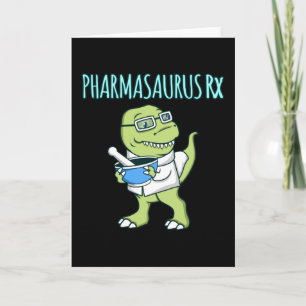 Pharmasaurus farmaceut Tekniker PharmD Kort