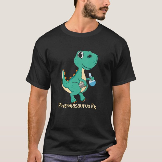 Pharmasaurus Rx - Gift T Shirt (Framsida)
