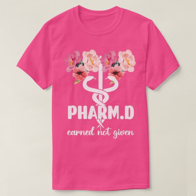 PharmD Doctor Of Pharmacy Graduation Pharmacist 7 T Shirt (Design framsida)
