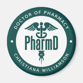 PharmD Doktor i farmaci Examen Apotekare Magnet