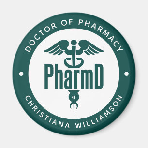 PharmD Doktor i farmaci Examen Apotekare Magnet