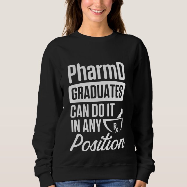 Pharmd Doktor of Pharmacy (apotek) T Shirt (Framsida)