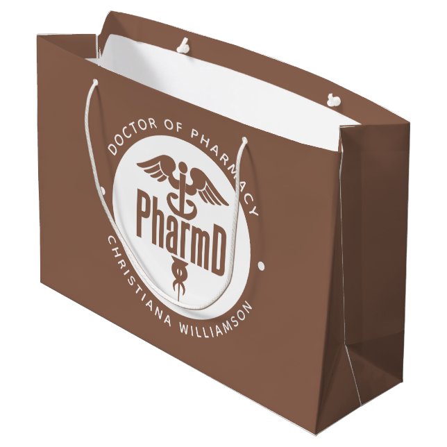 PharmD Doktor of Pharmacy Studenten Pharmacist (Baksidan Vinklad)