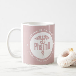 PharmD Doktor of Pharmacy Studenten Pharmacist Kaffemugg