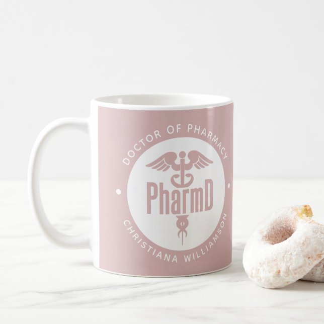 PharmD Doktor of Pharmacy Studenten Pharmacist Kaffemugg (Med munk)