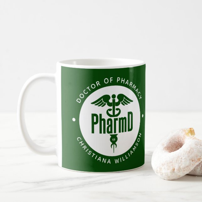 PharmD Doktor of Pharmacy Studenten Pharmacist Kaffemugg (Med munk)