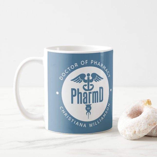 PharmD Doktor of Pharmacy Studenten Pharmacist Kaffemugg (Med munk)