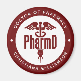 PharmD Doktor of Pharmacy Studenten Pharmacist Magnet