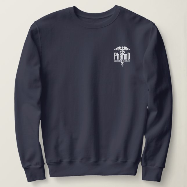 PharmD Doktor of Pharmacy Studenten T Shirt (Design framsida)
