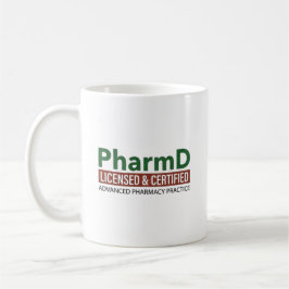 PharmD Licensierad & Certifierad Kaffemugg