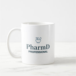 PharmD professionell identitetstypografi Kaffemugg